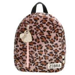 Overview image: Zebra rugzak soft Leo pink