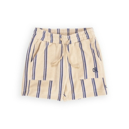 Overview image: CarlijnQ short stripes blue
