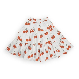 Overview image: CarlijnQ flared rok cherry
