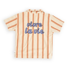 Overview second image: CarlijnQ polo stripes flame
