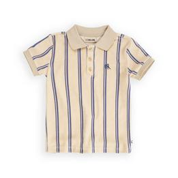 Overview image: CarlijnQ polo stripes blue