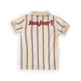 Overview second image: CarlijnQ polo stripes blue