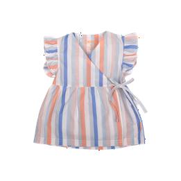 Overview image: BESS blouse wrap striped